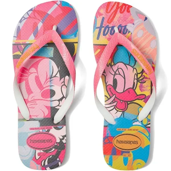 Mickey Mouse flip flops